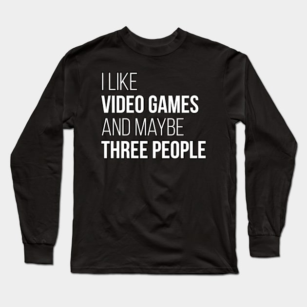 Gamer Long Sleeve T-Shirt by OKDave